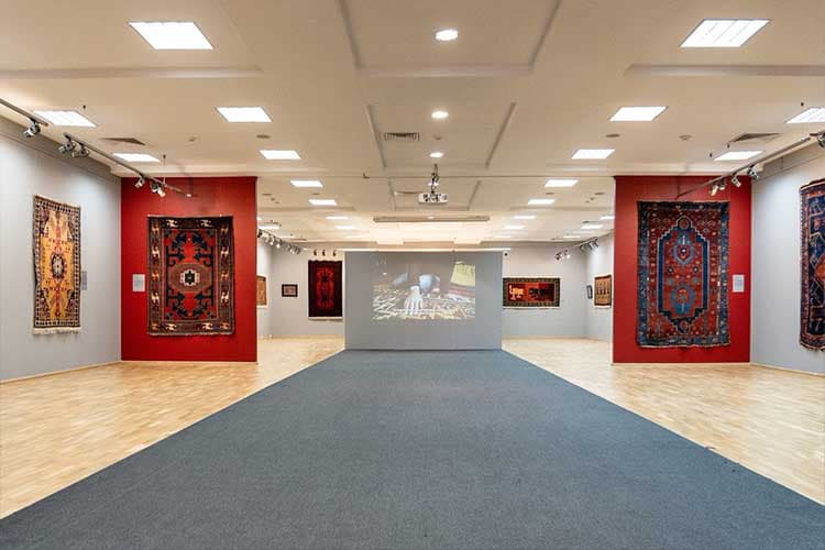 exhibition grey carpets